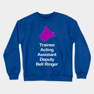 Trainee Bell Ringer (Dark Background) Crewneck Sweatshirt